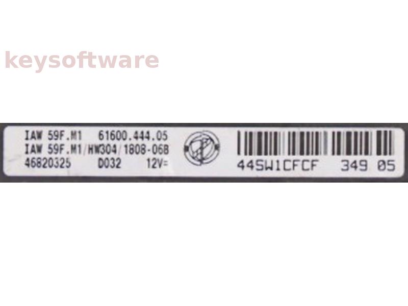 ECU Fiat 600 1.1 46820325 6160044404 IAW 59F.M1 {