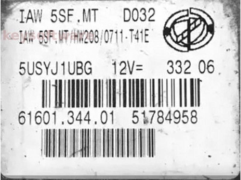 ECU Fiat Albea 1.4 51784958 6160134401 IAW 5SF.MT {