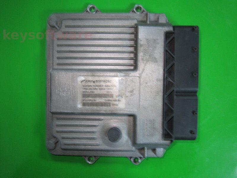 ECU Lancia Y 1.3JTD 51816282 6F3.Y4 HW03T