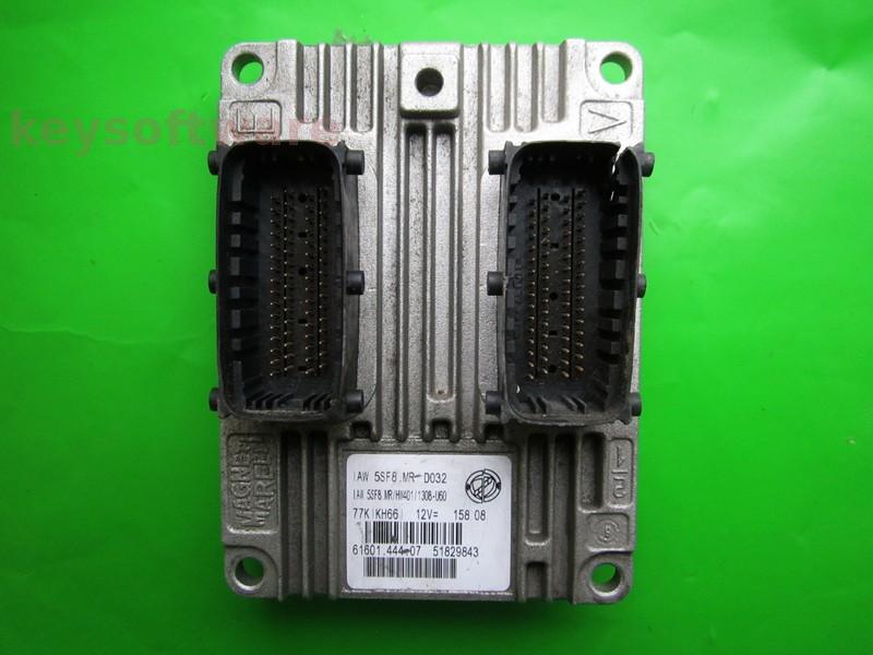 ECU Fiat 500 1.2 51829843 6160144407 IAW 5SF8.MR }