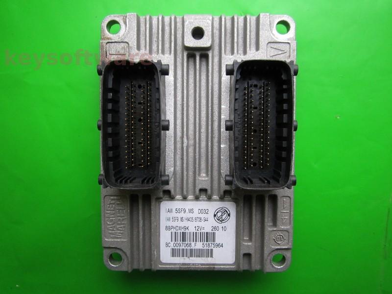 ECU Fiat 500 1.2 51875964 IAW 5SF9.MS }