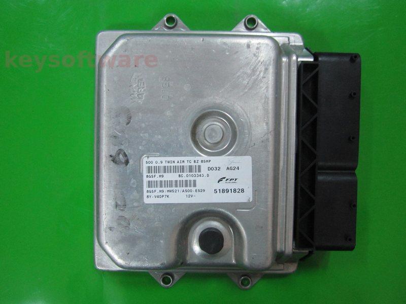 ECU Fiat 500 0.9 51891828 8GSF.H9
