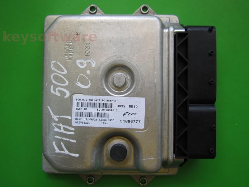 ECU Fiat 500 0.9 51896777 8GSF.H9