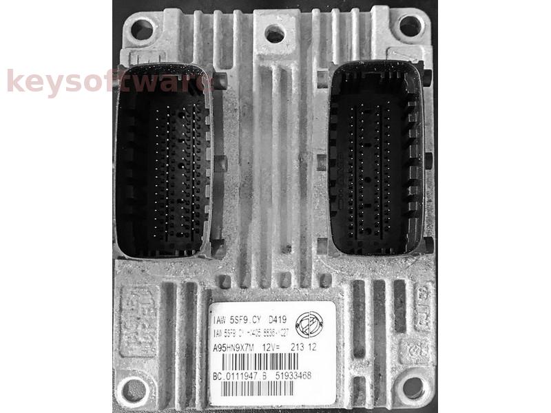 ECU Lancia Y 1.2 51933468 IAW 5SF9.CY {