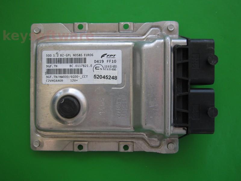 ECU Fiat 500 1.2 52045248 9GF.TN EURO6
