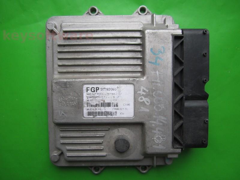 ECU Fiat Punto 1.3JTD 55192093 6JF.P6