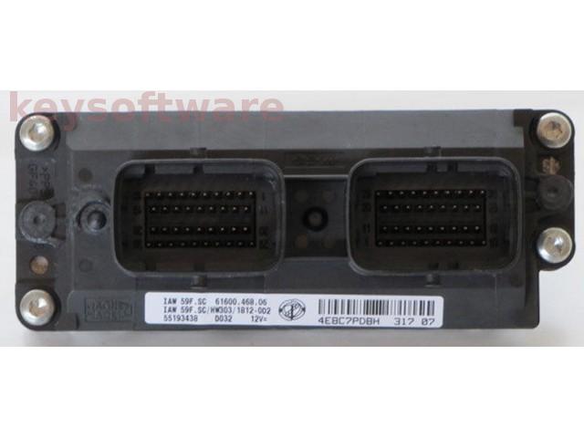 ECU Fiat Doblo 1.2 55193438 6160046806 IAW 59F.SC HW303