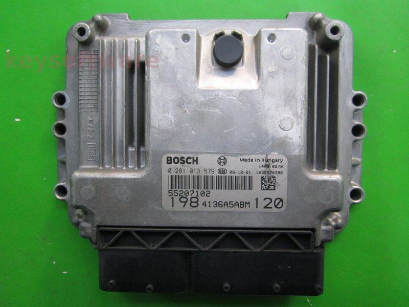 ECU Fiat Bravo 1.9JTD 55207102 0281013579 EDC16C39