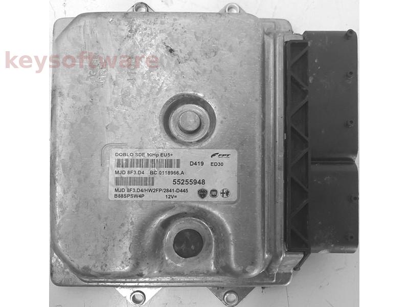 ECU Fiat Doblo 1.3JTD 55255948 8F3.D4