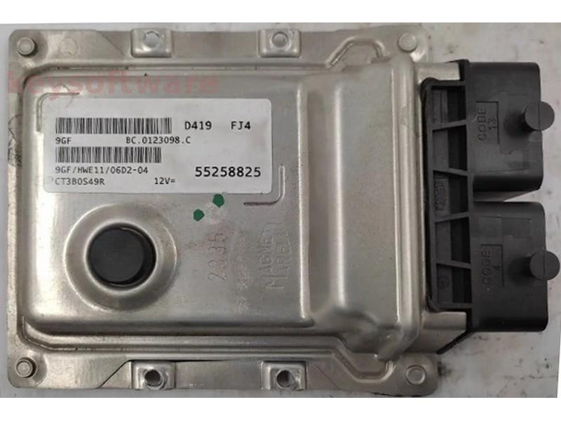 ECU Fiat 500X 1.6 55258825 9GF
