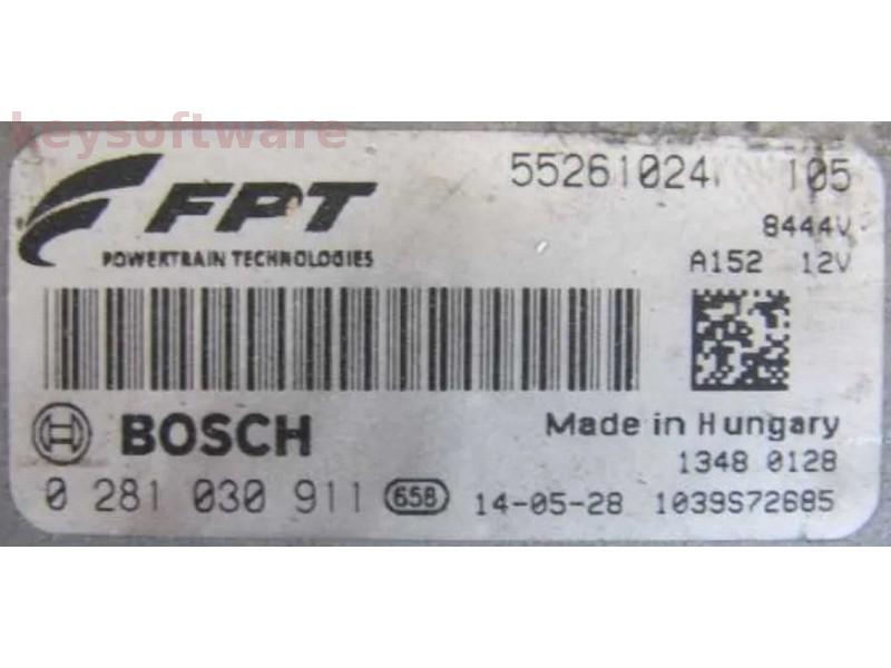 ECU Fiat Bravo 1.6JTD 55261024 0281030911 EDC17C49 {