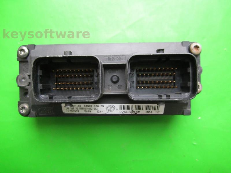 ECU Fiat Punto 1.2 71736339 IAW 59F.M3 HW603 VIRGIN }