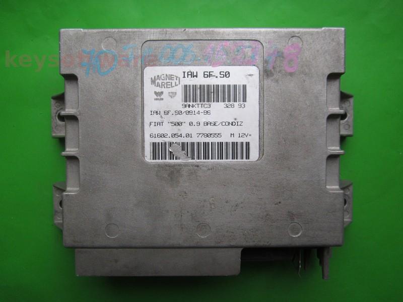 ECU Fiat 500 0.9 7780555 6160205401 IAW 6F.S0