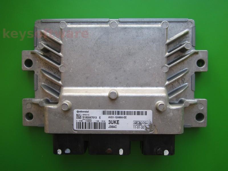 ECU Ford Fiesta 1.4 AV21-12A650-EE S180047013E EMS2102