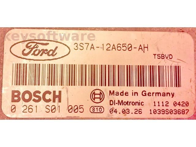ECU Ford Fiesta 1.4 3S7A-12A650-AH 0261S01005 MED7.8.1 {