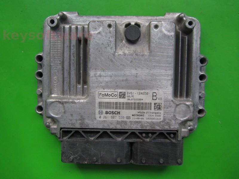 ECU Ford Focus 1.6 BV61-12A650-BKB 0261S07539 MED17.0