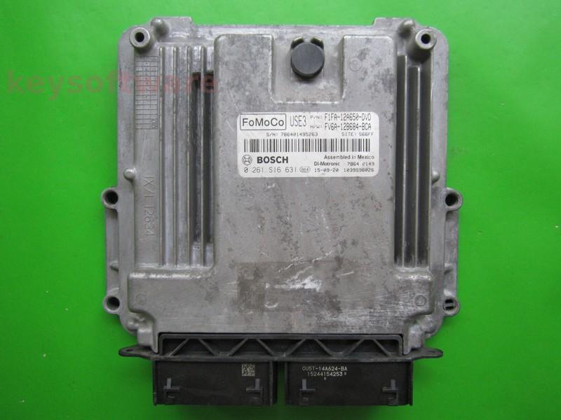 ECU Ford Focus 1.0 F1FA-12A650-DVD 0261S16631 MEDG17.0