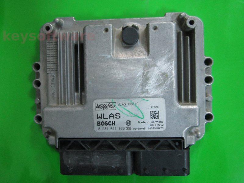 ECU Ford Ranger 2.5D 0281011826 WLAS EDC16C7