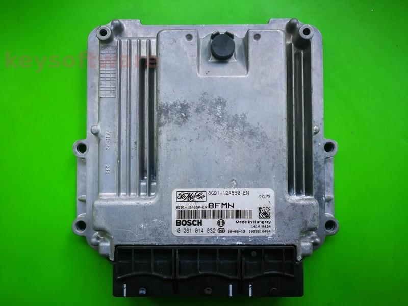 ECU Ford Mondeo 2.0TDCI 8G91-12A650-EN 0281014832 EDC16CP39