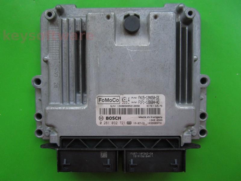 ECU Ford EcoSport 1.5TDCI FN15-12A650-DE 0281032721 EDC17C70 {