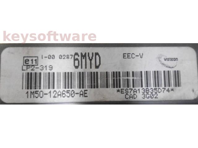 ECU Ford Focus 2.0 1M50-12A650-AE 6MYD LP2-319 {