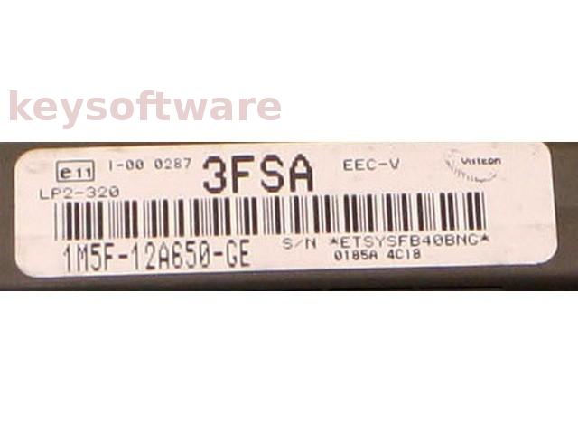 ECU Ford Focus 1.6 1M5F-12A650-GE 3FSA LP2-320 {