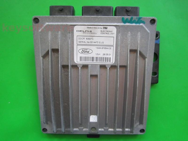 ECU Ford Focus 1.8TDCI 1S4A-9F954-CE 80927C DDCR