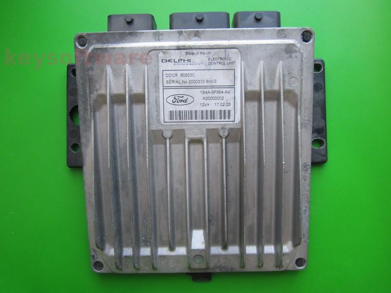 ECU Ford Focus 1.8TDCI 1S4A-9F954-AV 80953C DDCR