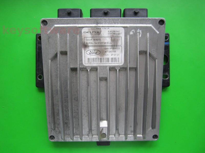 ECU Ford Focus 1.8TDCI 1S4A-9F954-CG 80927E DDCR