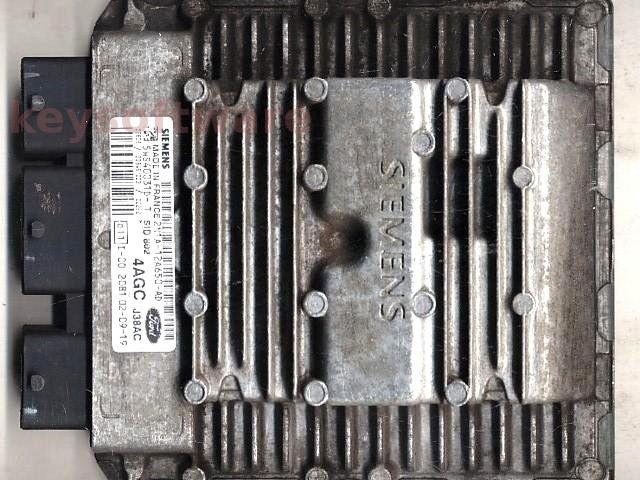ECU Ford Fusion 1.4TDCI 2N1A-12A650-AD 5WS40031D-T SID802 {