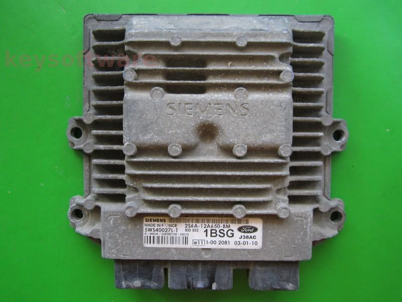 ECU Ford Fiesta 1.4TDCI 2S6A-12A650-BM 5WS40027L-T SID802