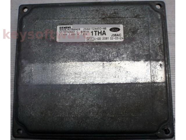 ECU Ford Fiesta 1.3 2S6A-12A650-NB S118763001C SIM21 {+