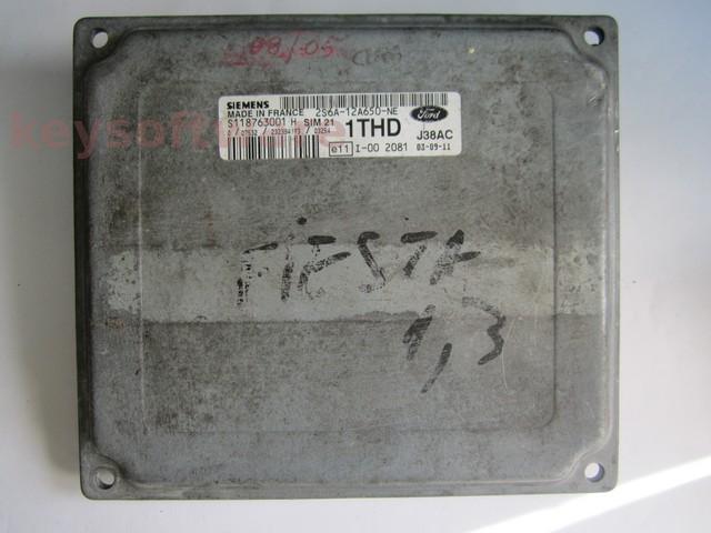 ECU Ford Fiesta 1.3 2S6A-12A650-NE S118763001H SIM21 {+