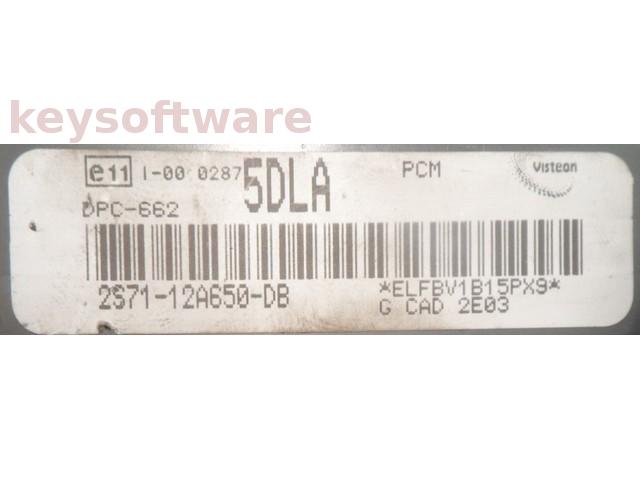 ECU Ford Mondeo 2.0TDCI 2S71-12A650-DB 5DLA DPC-662 {