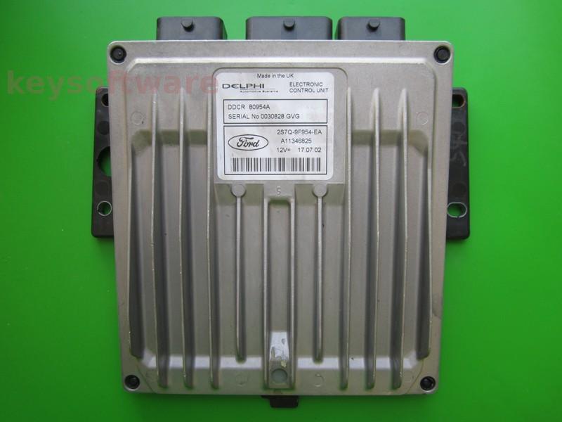 ECU Ford Mondeo 2.0TDCI 2S7Q-9F954-EA 80954A DDCR }