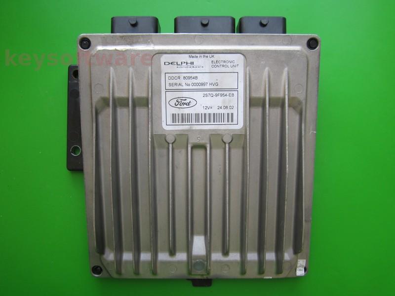 ECU Ford Mondeo 2.0TDCI 2S7Q-9F954-EB 80954B DDCR
