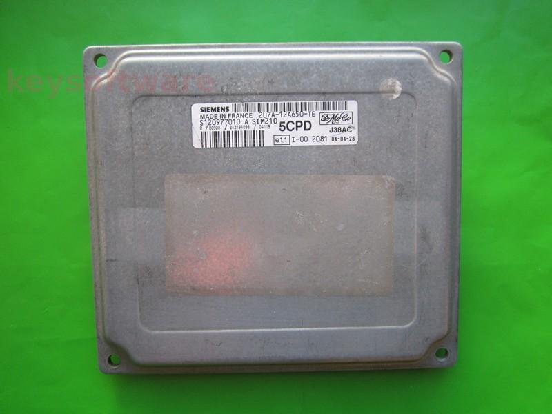ECU Ford Fiesta 1.4 2U7A-12A650-TE S120977010A SIM210