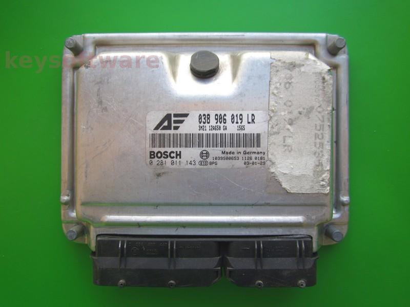ECU Ford Galaxy 1.9TDI 3M21-12A650-GA 0281011143 EDC15P+ AUY