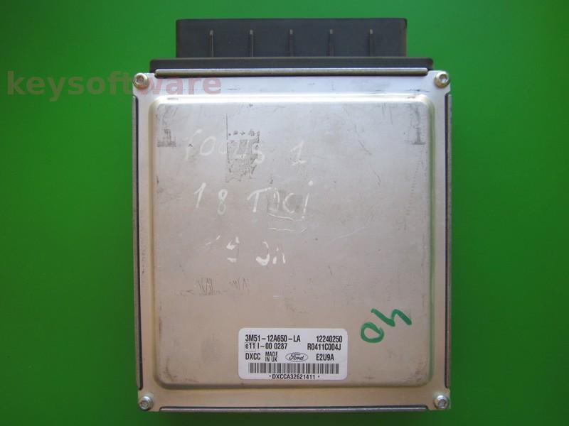 ECU Ford Focus 1.8TDCI 3M51-12A650-LA R0411C004J E2U9A F9DA