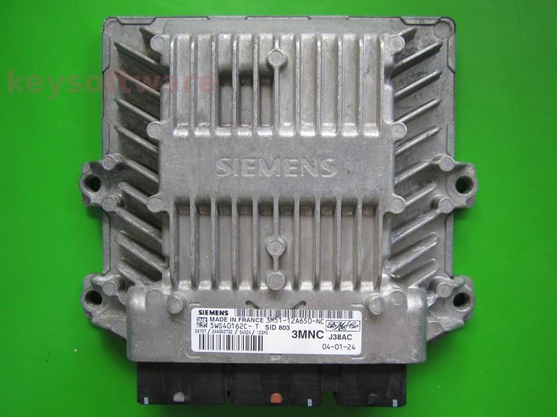 ECU Ford Focus 2.0TDCI 3M51-12A650-NC 5WS40162C-T SID803