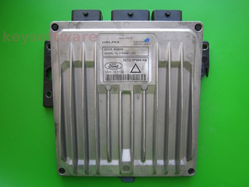 ECU Ford Mondeo 2.0TDCI 3S7Q-9F954-AB 80963B DDCR