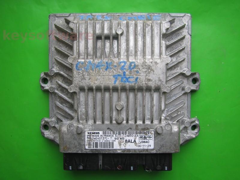 ECU Ford C-Max 2.0TDCI 3U71-12A650-XA 5WS40137C-T SID803 {