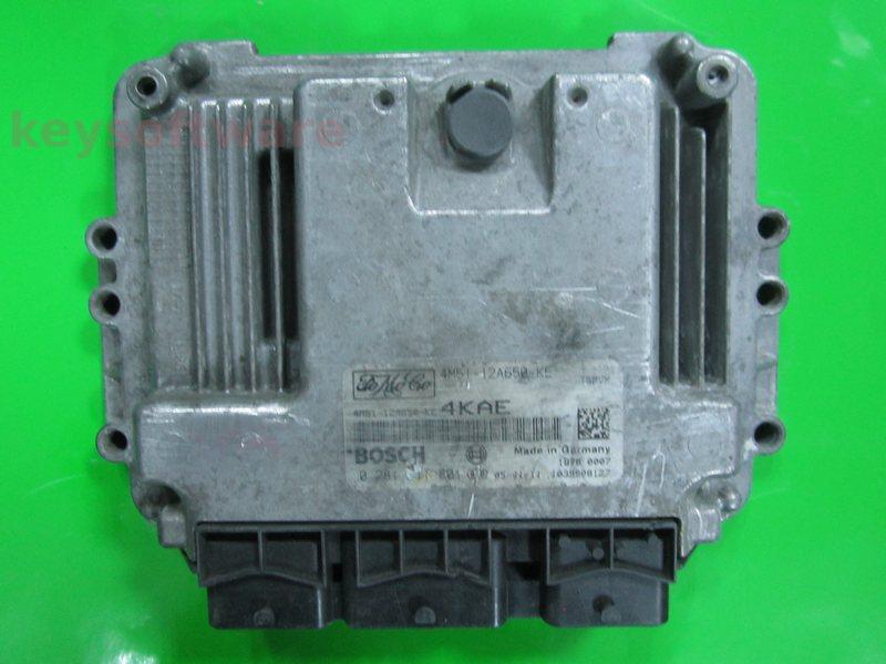 ECU Ford Focus 1.6TDCI 4M51-12A650-KE 0281011801 EDC16C3 +}