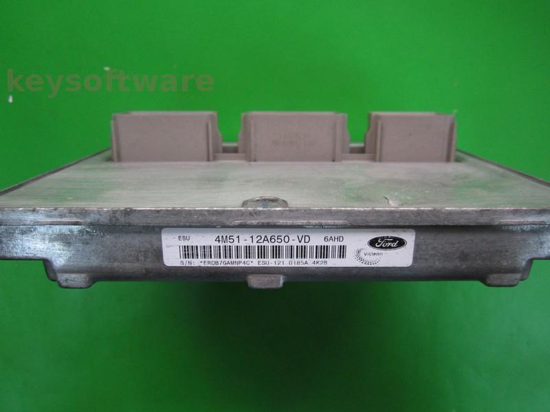 ECU Ford C-Max 2.0 4M51-12A650-VD 6AHD ESU-121