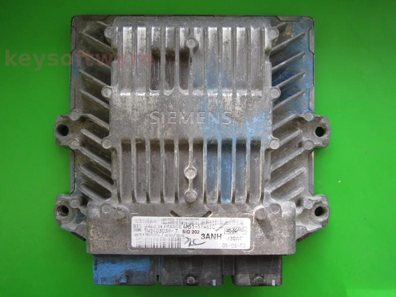 ECU Ford Focus 1.8TDCI 4M51-12A650-JH 5WS40303H-T SID202