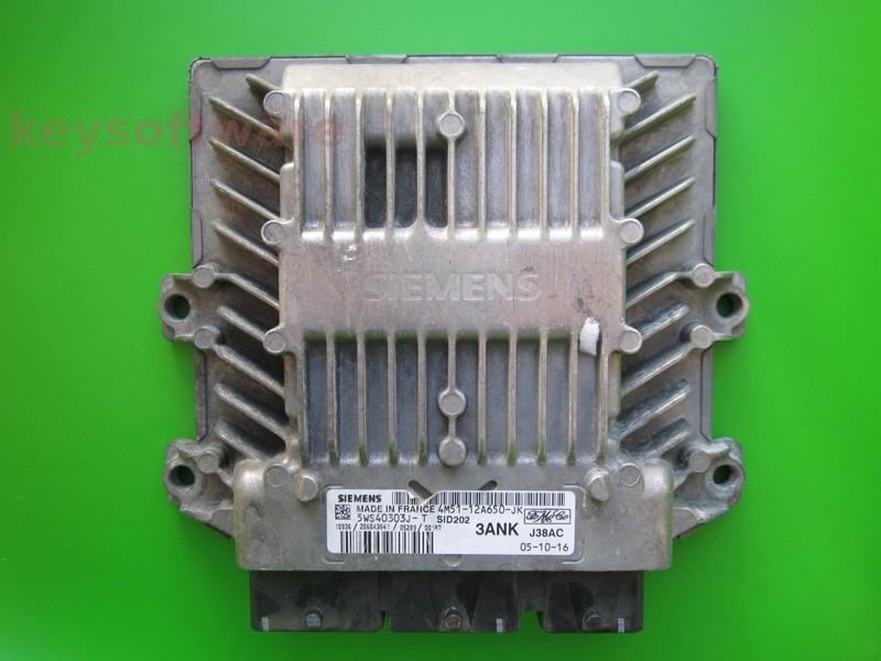ECU Ford Focus 1.8TDCI 4M51-12A650-JK 5WS40303J-T SID202 }