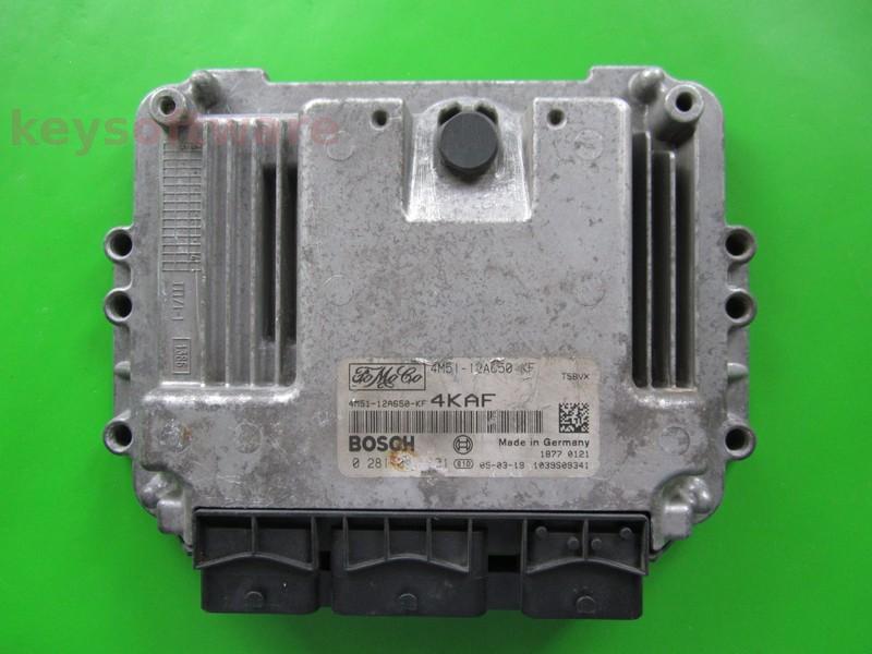 ECU Ford Focus 1.6TDCI 4M51-12A650-KF 0281011801 EDC16C3 +