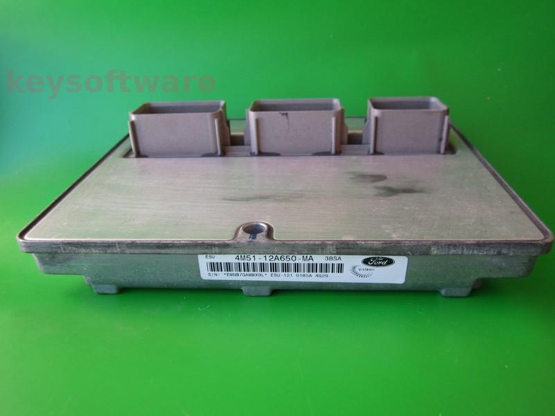 ECU Ford Focus 1.8 4M51-12A650-MA 3BSA ESU-121