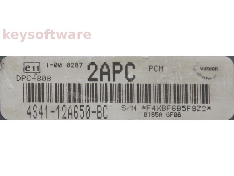 ECU Ford Connect 1.8 4S41-12A650-BC 2APC DPC-808 {