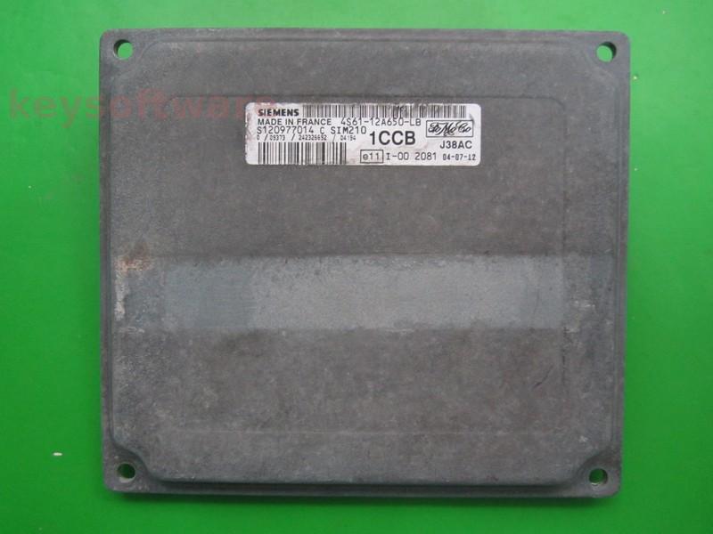 ECU Ford Fusion 1.6 4S61-12A650-LB S120977014C SIM210 {